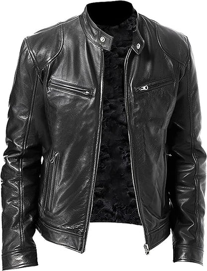Leather Jacket for Men - Davide