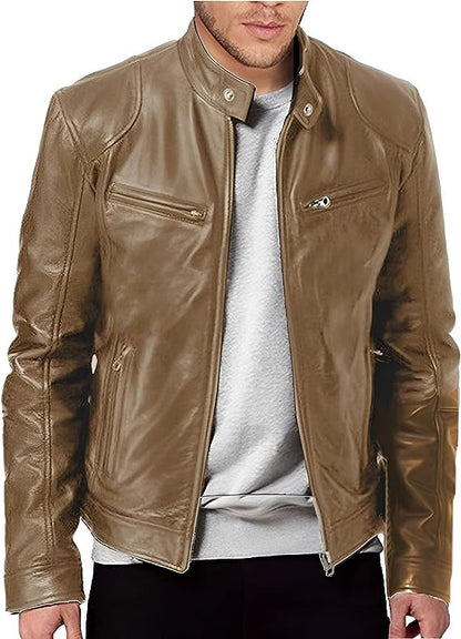 Leather Jacket for Men - Davide