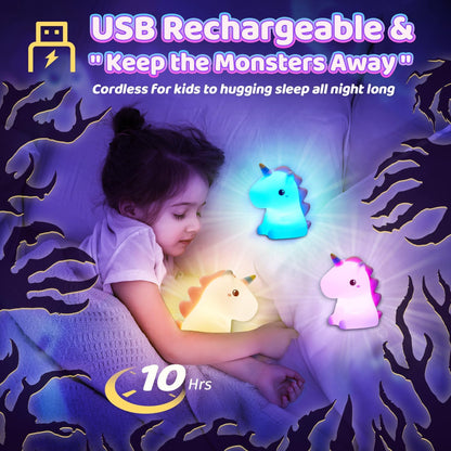 Unicorn Night Light with Soft Glow for a Soothing and Magical Atmosphere in the Children's Room