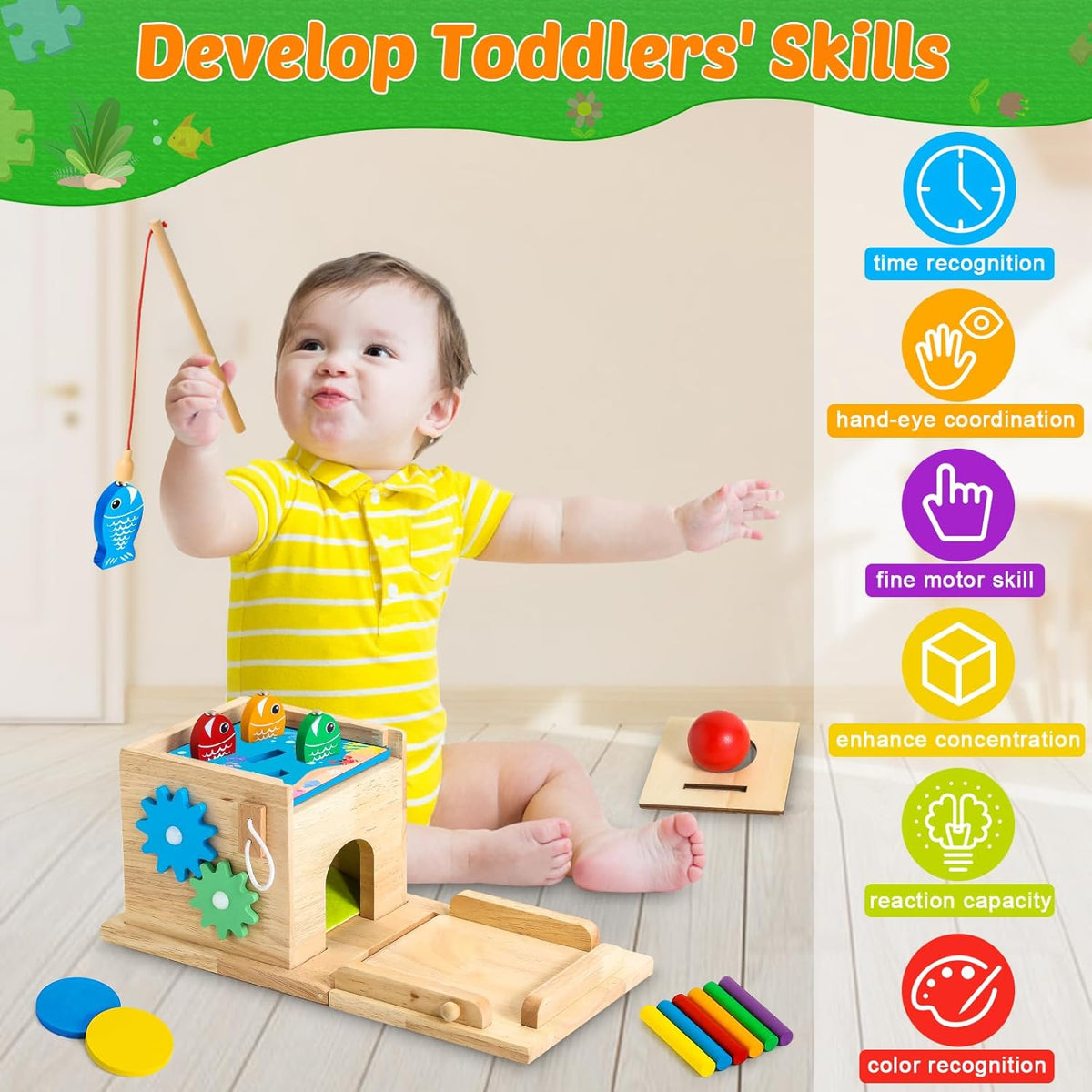 Educational Baby Toy Set - Stimulate Growth and Development