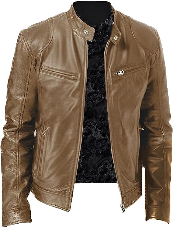Leather Jacket for Men - Davide