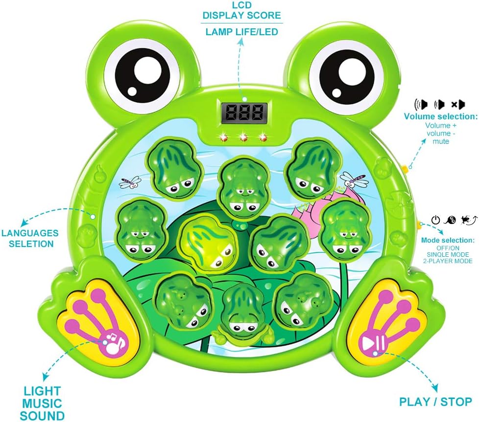 Interactive Frog Game - Play, Learn - Develop Toddlers