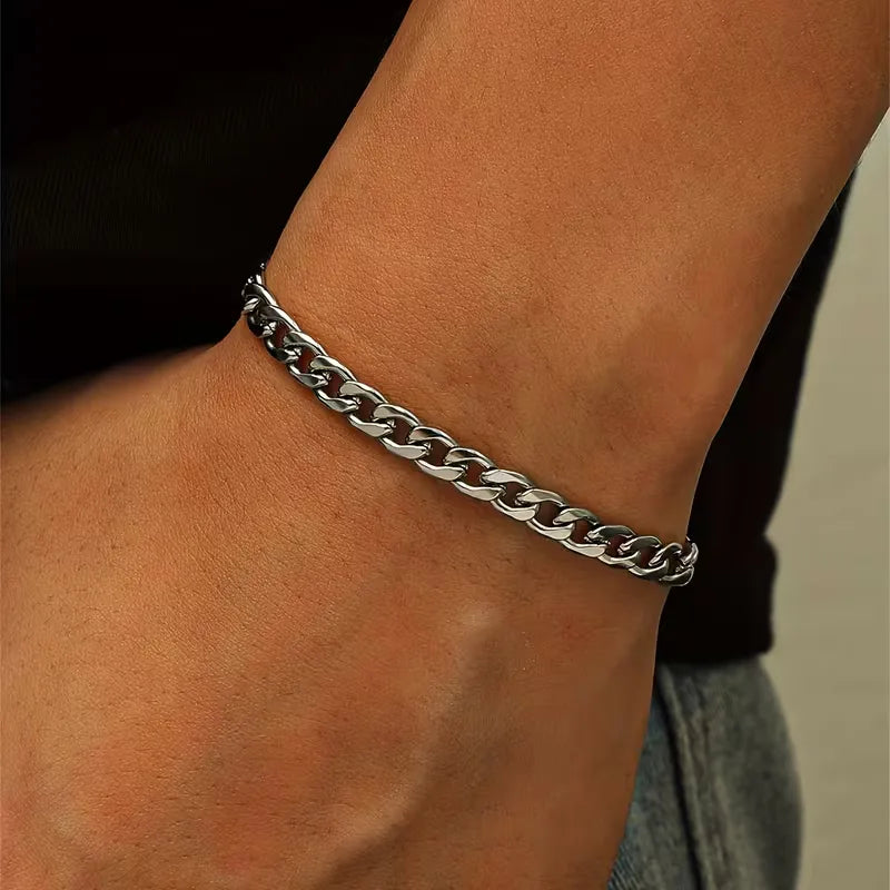 Minimalist Steel Bracelet