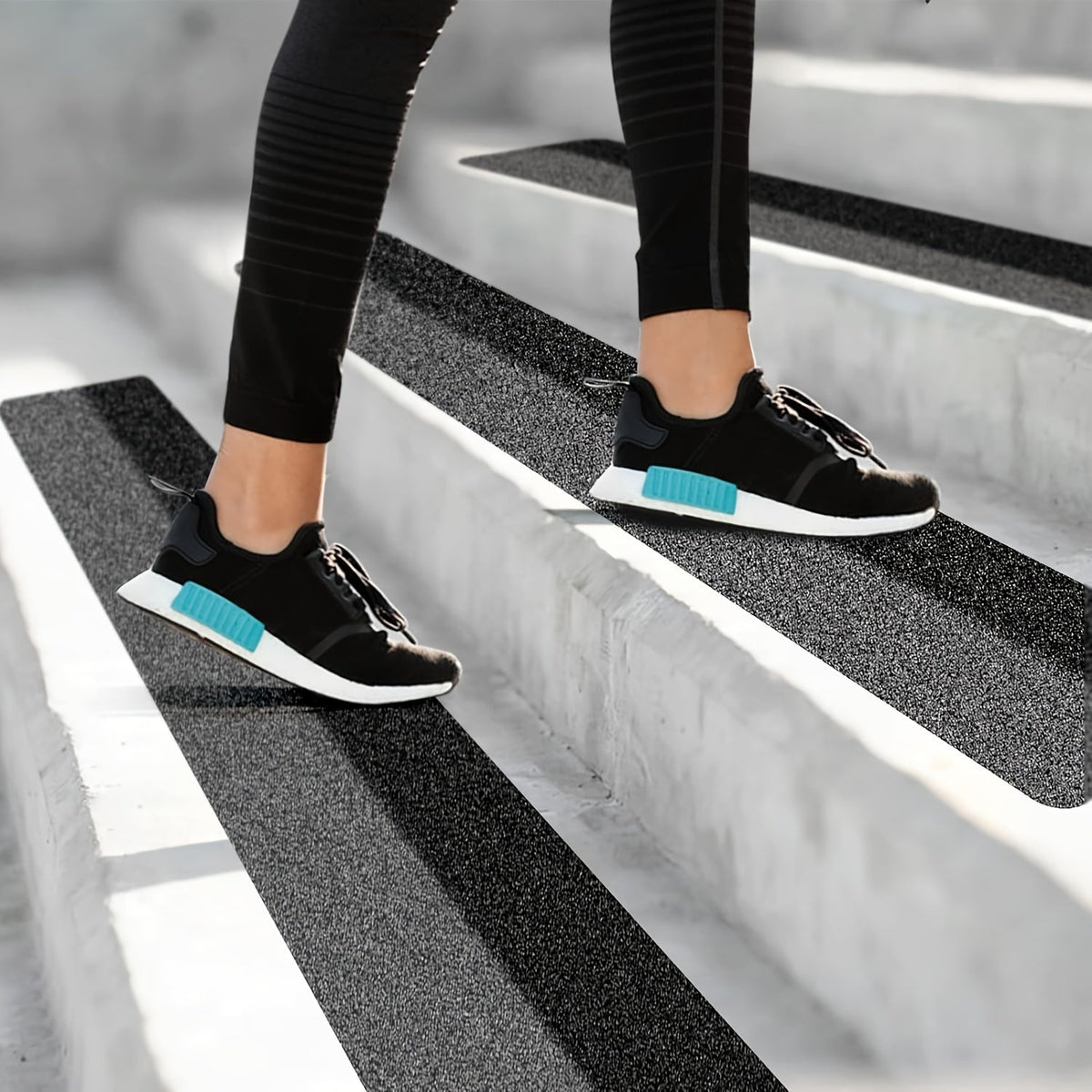 Rubber Anti-Slip Stair Strips – Extra Grip for Stairs and Driveways