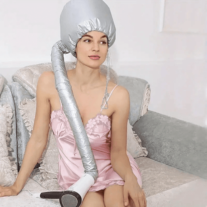 Bonnet chauffant pour coiffure – pratique et confortable pour toutes les boucles