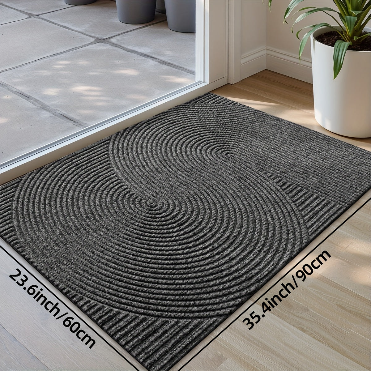 Felpis de puerta geométrico Dajiang – Duradero y elegante