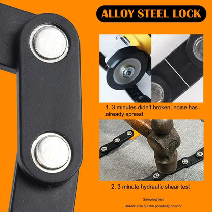 Folding and Compact Bicycle Lock