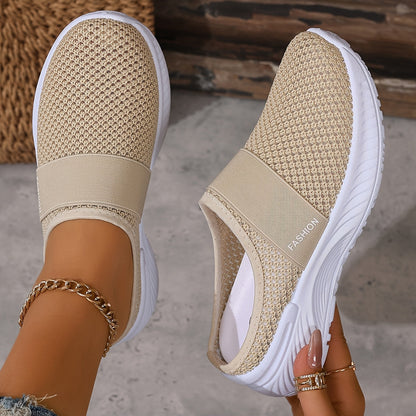 Slip On Summer Sneakers for Women with Breathable Mesh