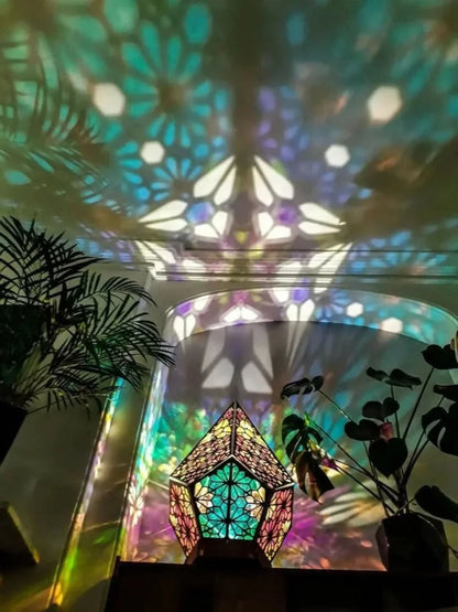 Colourful Floor Lamp | Bohemian Light