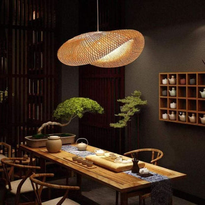Muto - Bamboo LED Pendant Light