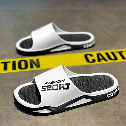 Anti-Slip Men's Sports Slippers for Maximum Comfort