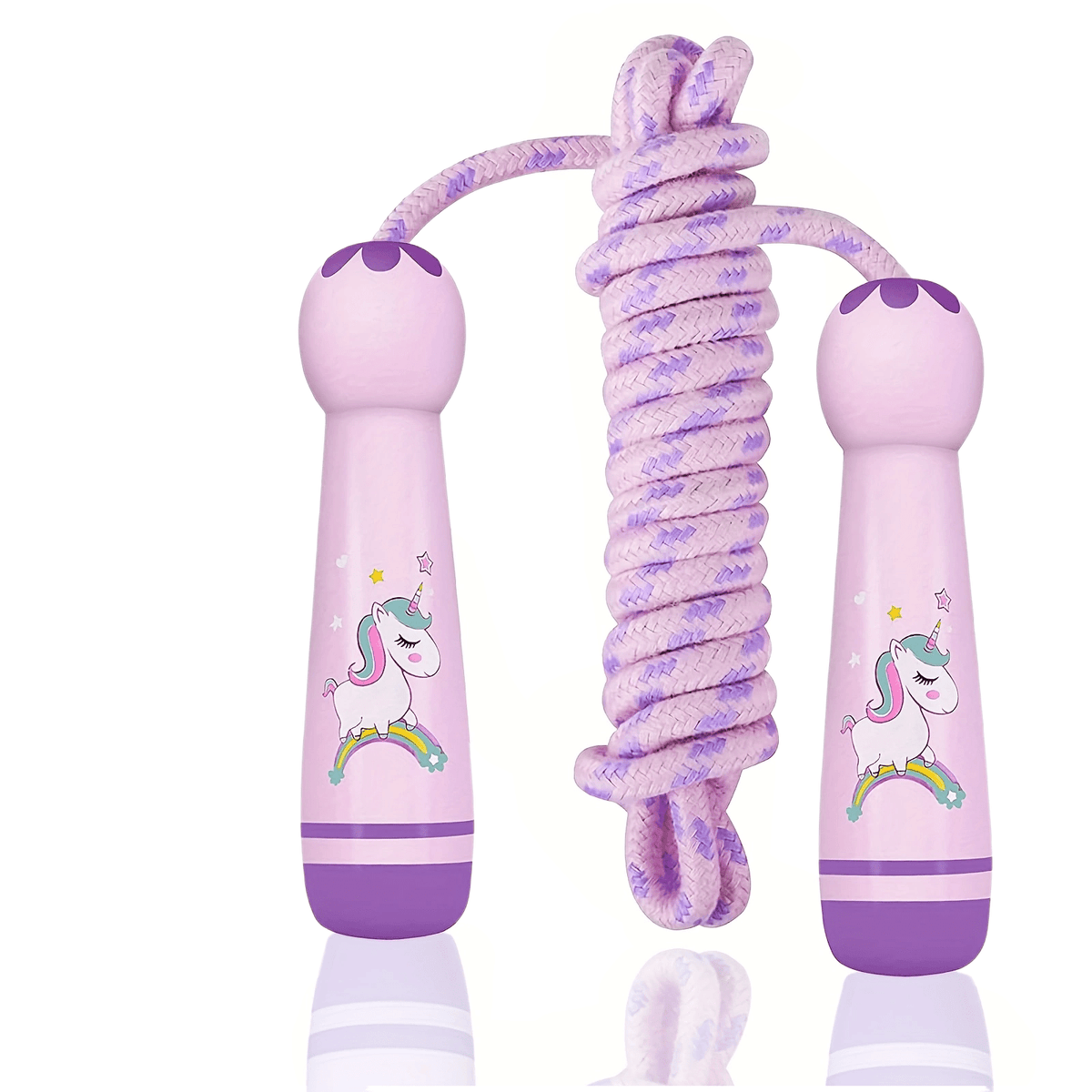 Unicorn Jump Rope - Lovely Jump Rope for Children with Wooden Handles