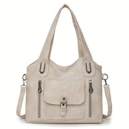 Vintage Chic Shoulder Bag – Practical and Elegant