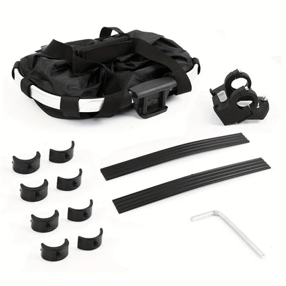 Foldable Bike Basket – High Capacity and Sturdy Load-Bearing for Bikes and Pets