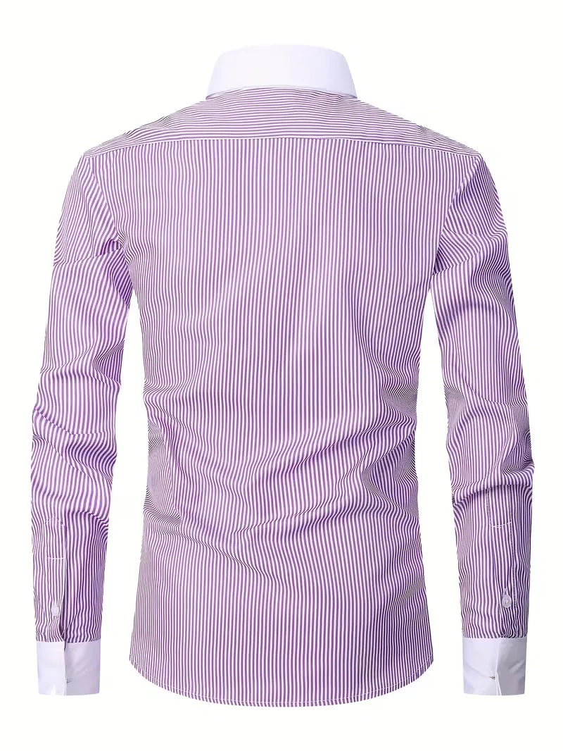 Chemise intelligente avec col mao