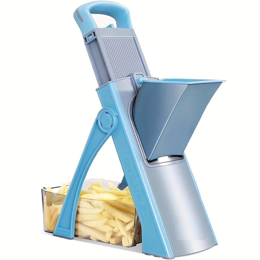 Multifunctional Vegetable Slicer – Safe, Adjustable and with Large Capacity