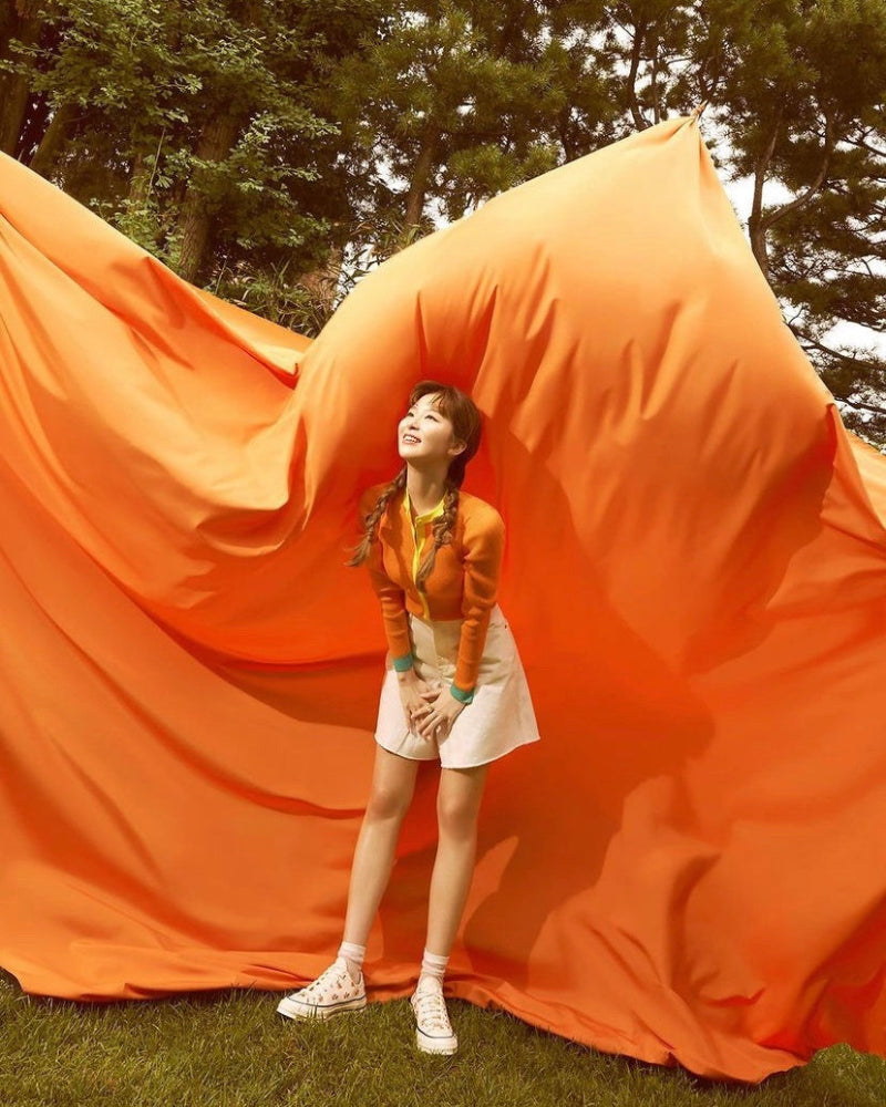 Orange Crop Top with Sporty Fit and Summer Flair