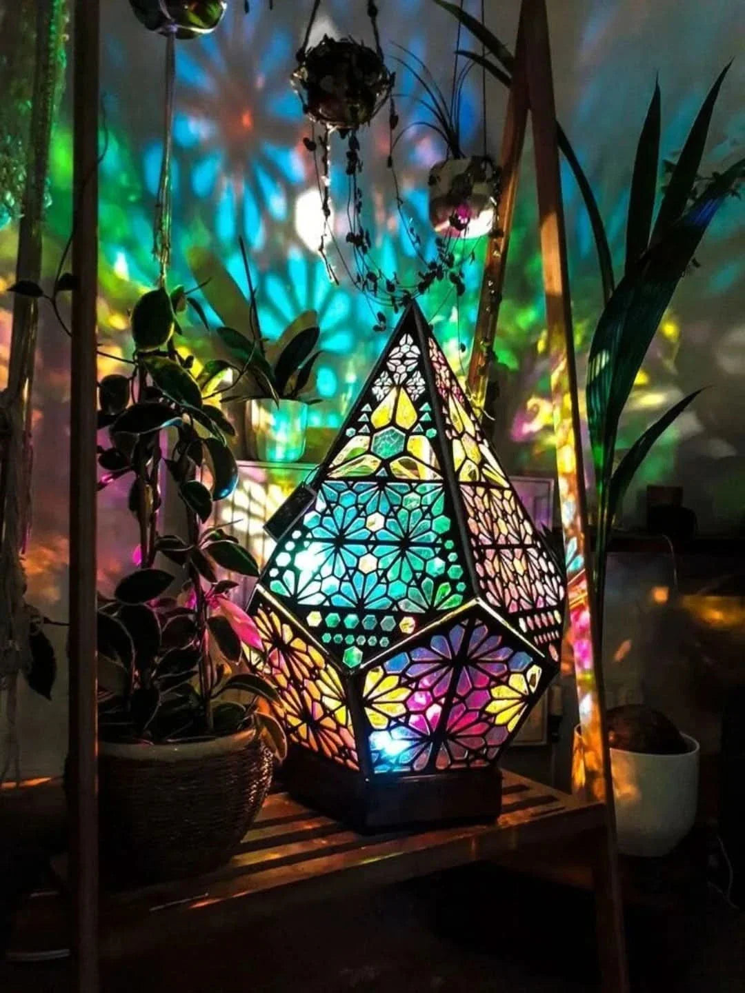 Colourful Floor Lamp | Bohemian Light