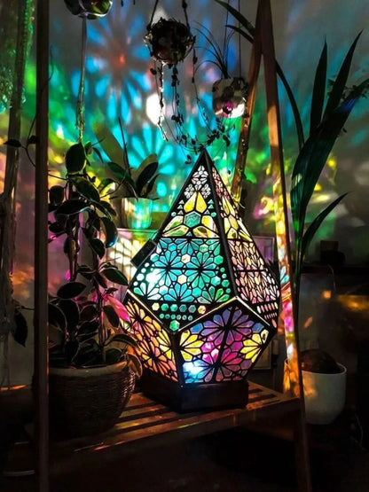 Colourful Floor Lamp | Bohemian Light