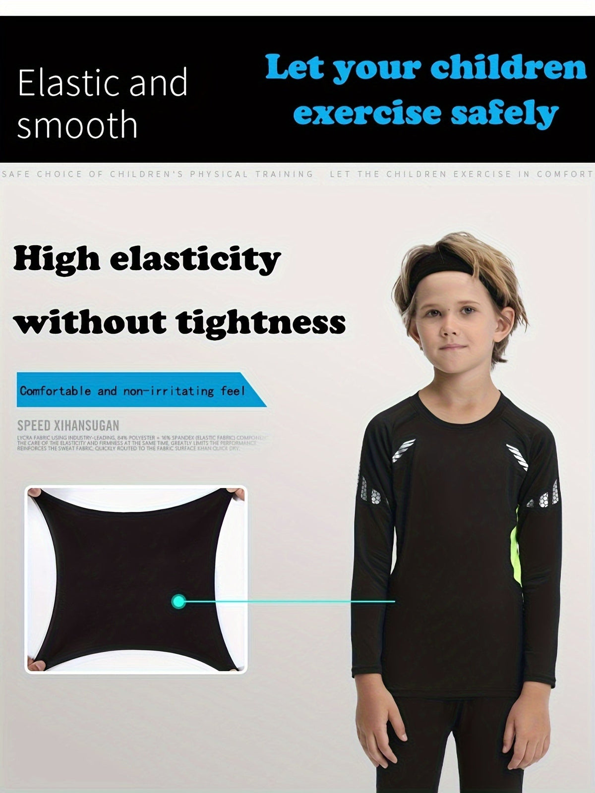 Active Motion Boys' Thermal Sports Set – Warm, Comfortable and Performance-Oriented