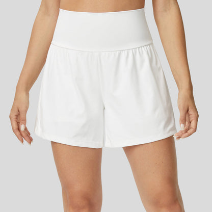 Yoga-Shorts mit hohem Bund