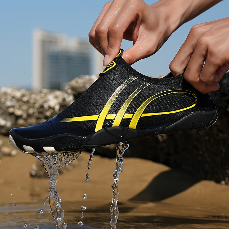Uniseks sneldrogende waterschoenen met antislipzool voor het strand en watersporten