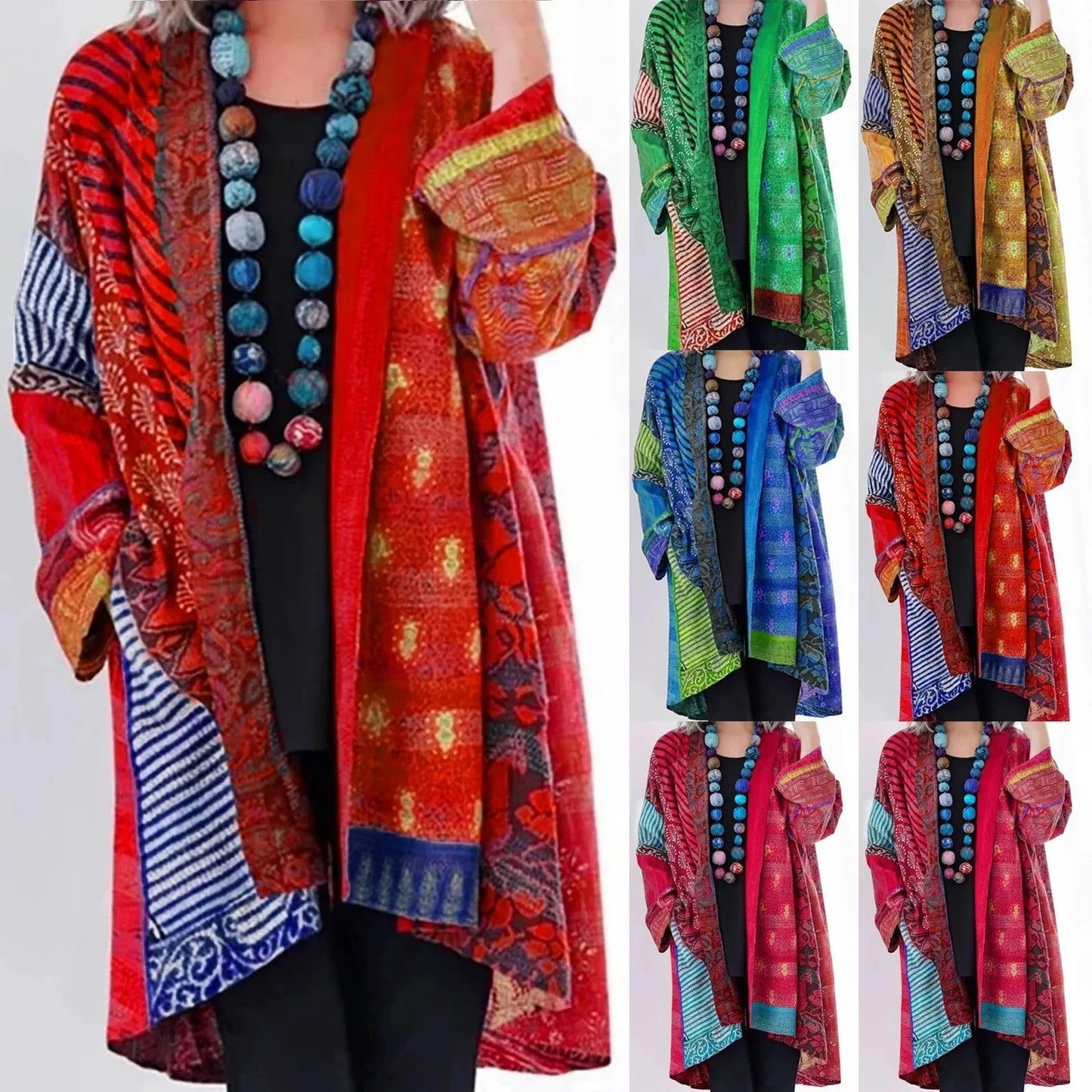 Raba - Women's Oversized Long Blazer
