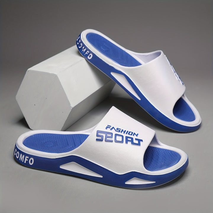 Anti-Slip Men's Sports Slippers for Maximum Comfort