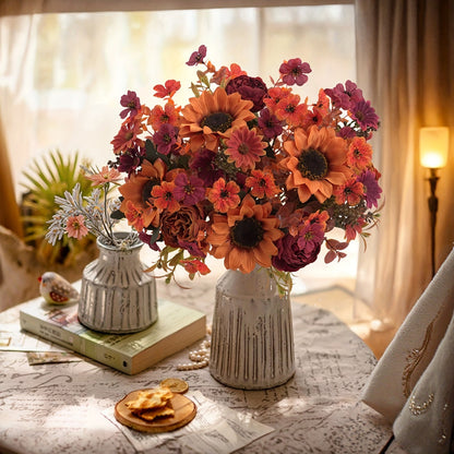 Composition florale d’automne – Colorée et chaleureuse pour tous les espaces