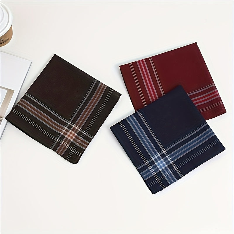 Elegant Cotton Handkerchiefs Set – Lightweight and Comfortable