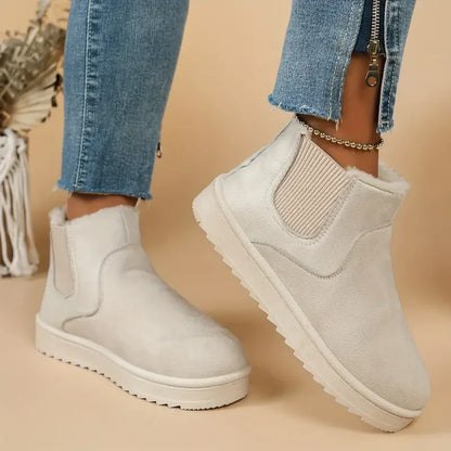 Women's Winter Warm Lined Boots with Anti-Slip