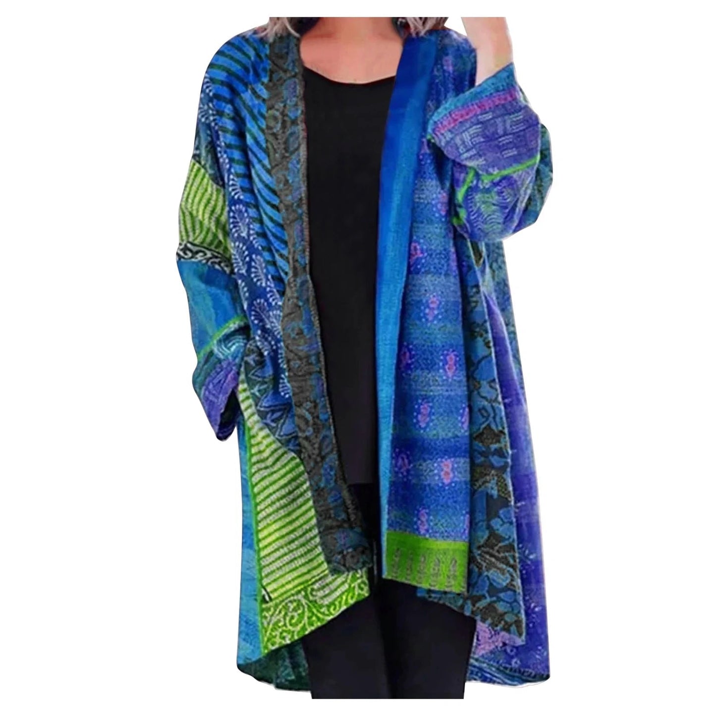 Raba - Women's Oversized Long Blazer