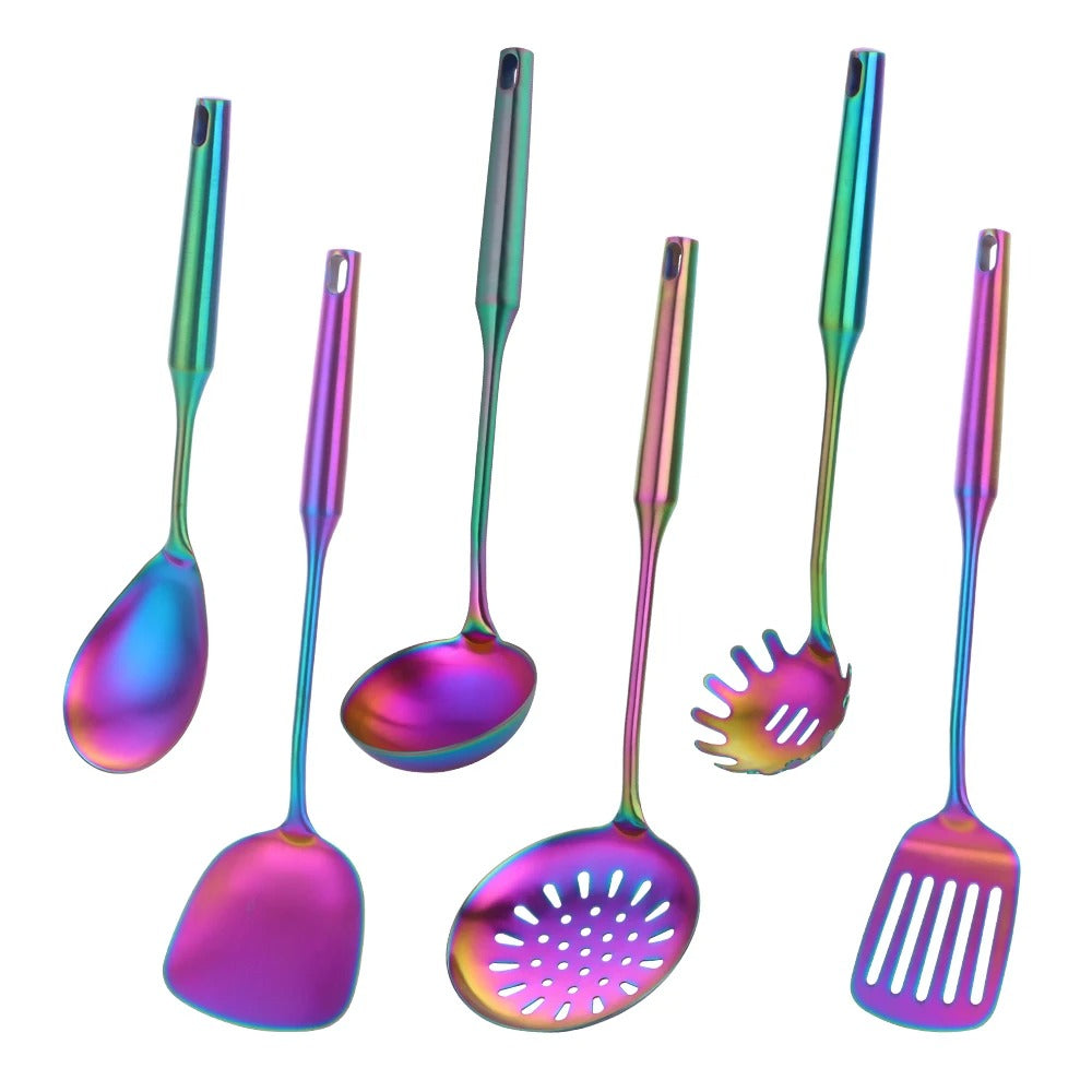 Stockholm 7-Piece Stainless Steel Kitchen Utensil Set - Durable - Functional - Stylish