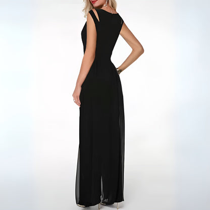 Paisley – Midi Dress with Stand-Up Collar