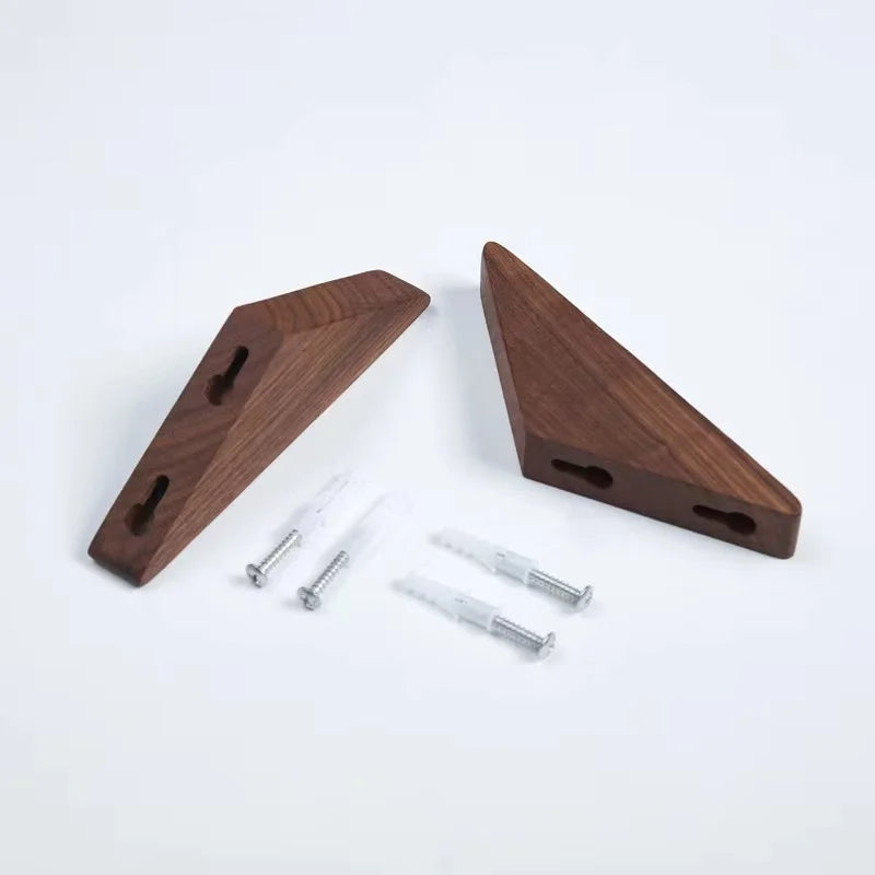 Perchero de madera de pared