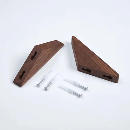 Perchero de madera de pared