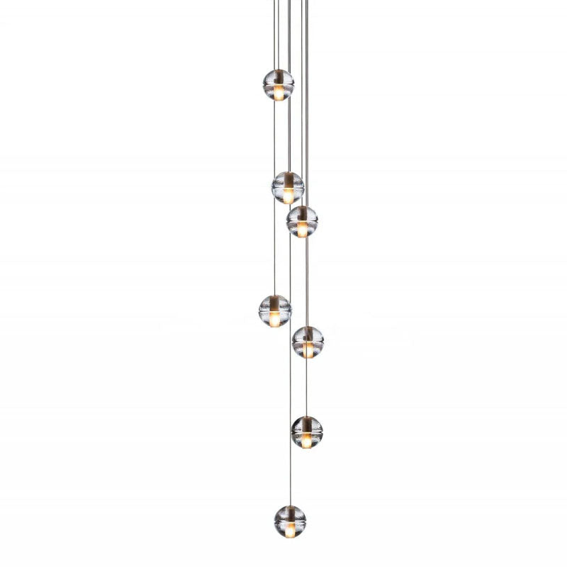 Nordic Crystal Pendant Lamp - Luxury Lighting