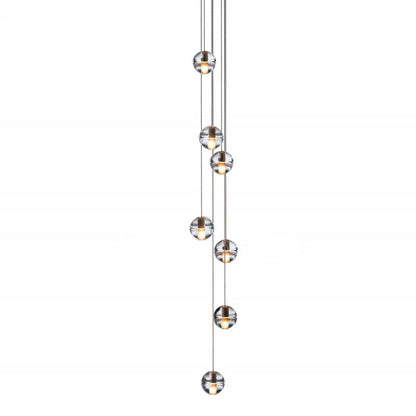 Nordic Crystal Pendant Lamp - Luxury Lighting