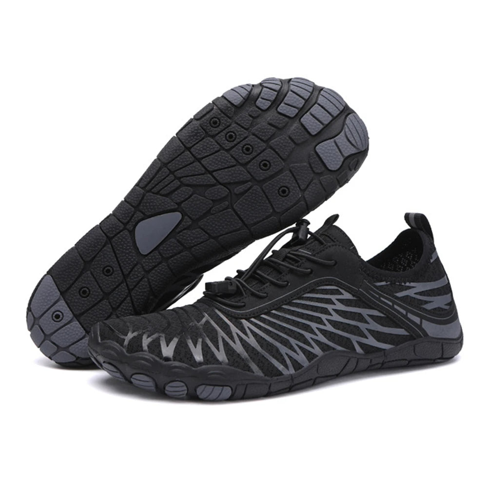 Uniseks waterschoenen met antislipzool en sneldrogend mesh