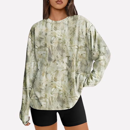 Women's Oversized Long Sleeve Shirt