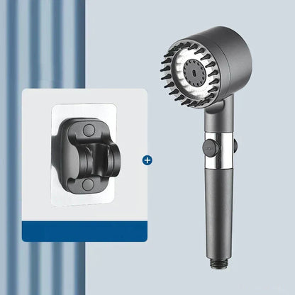 Powerful Water-Saving Shower Head with Filter and 3 Settings