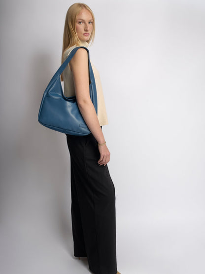 Minimalist Vegan Empty Hobo Shoulder Bag