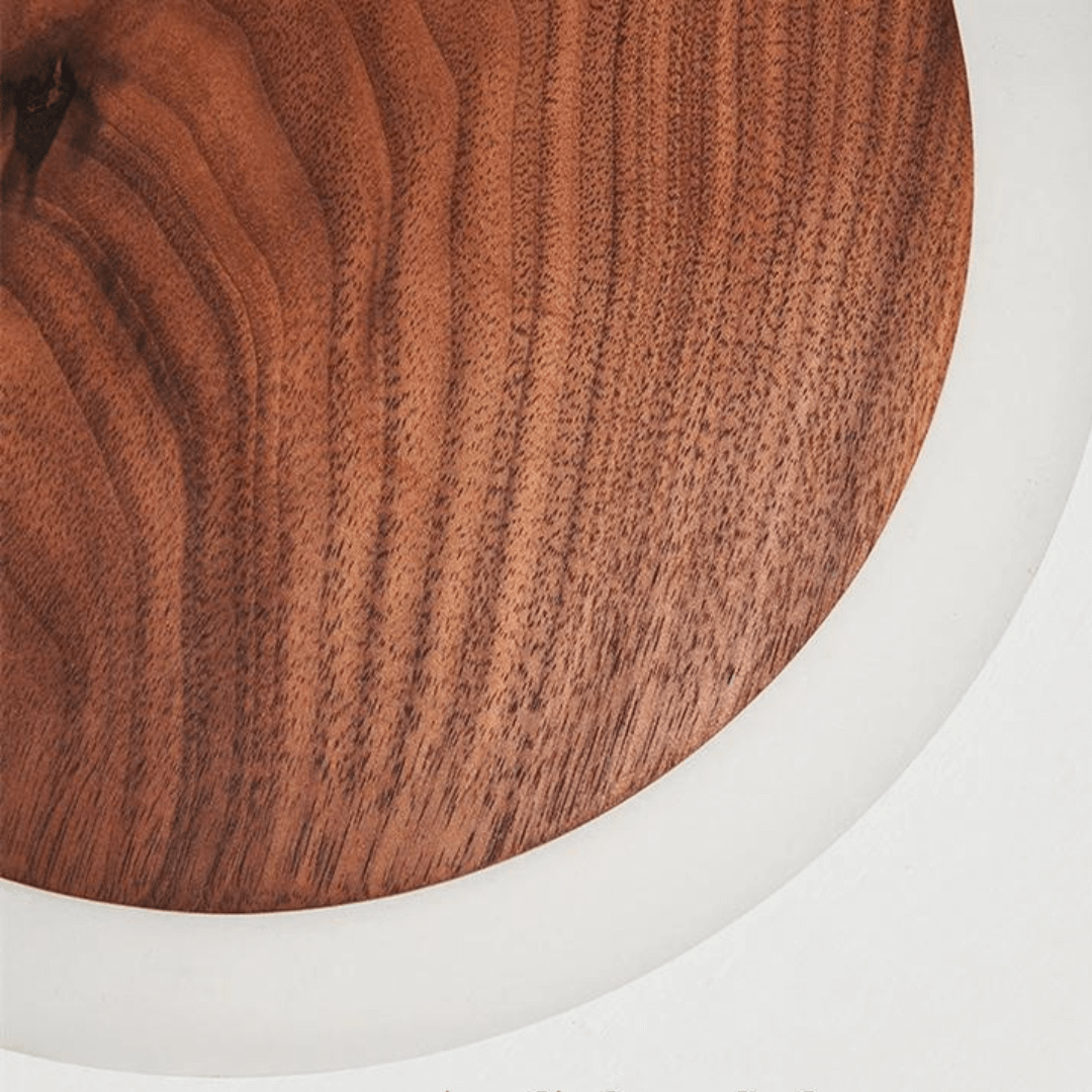 Nordic Walnut LED Wall Lamp