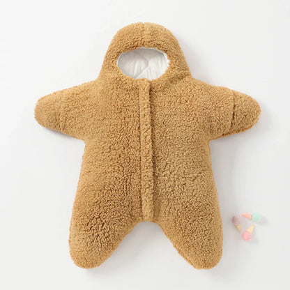 Cartoon Hooded Romper for Babies - Unisex Jumpsuit with Long Sleeves