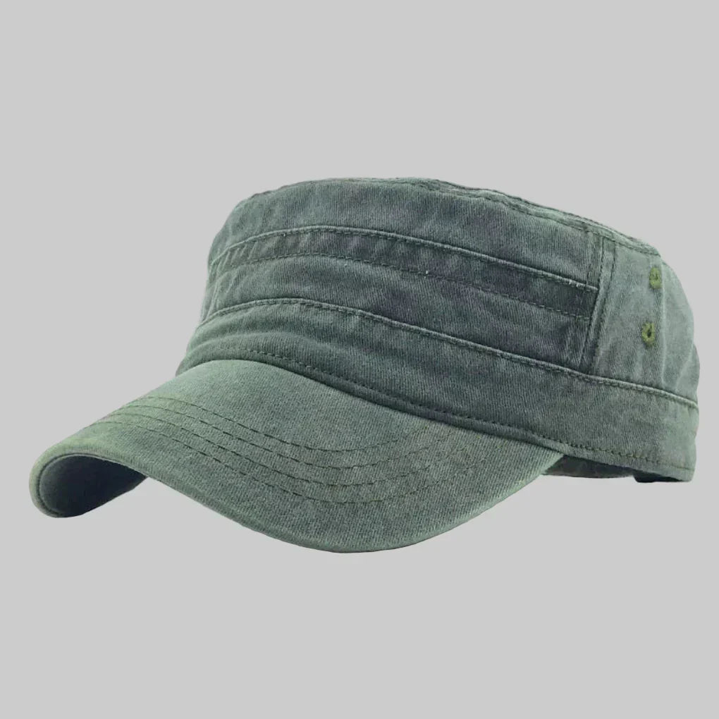 Retro Army Beanie for Men – Classic Military Style with Modern Accents
