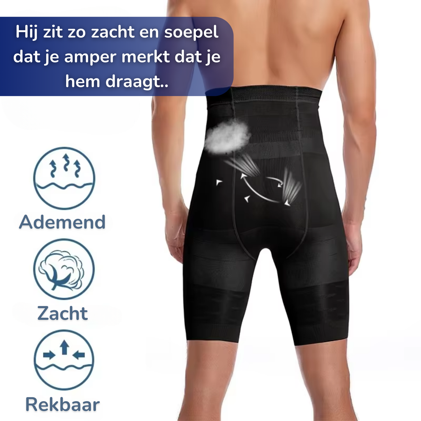 Pantaloni a Compressione - Supporto per Cosce e Vita - Uomo