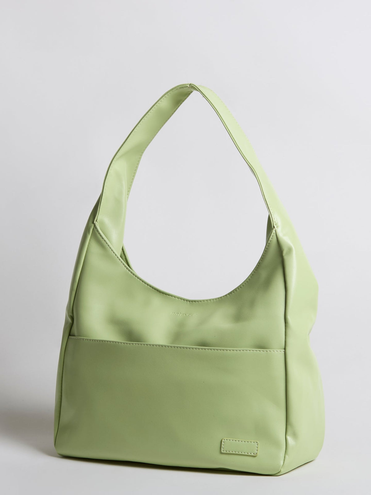 Minimalist Vegan Empty Hobo Shoulder Bag