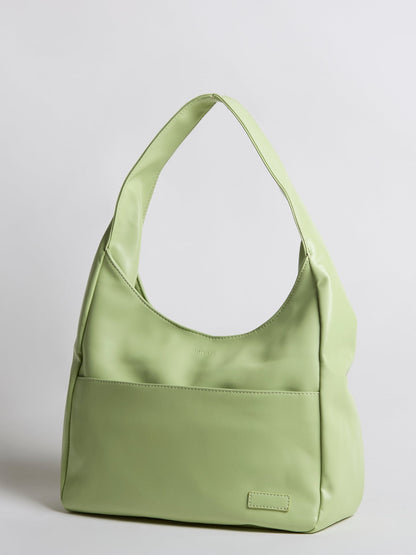 Minimalist Vegan Empty Hobo Shoulder Bag