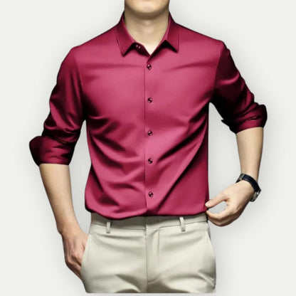 Wrinkle-Free and Iron-Free Men's Shirt - Practical and Comfortable