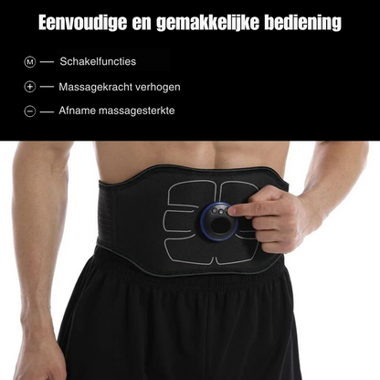 Electric Muscle Stimulation Belt for Abdomen, Waist & More